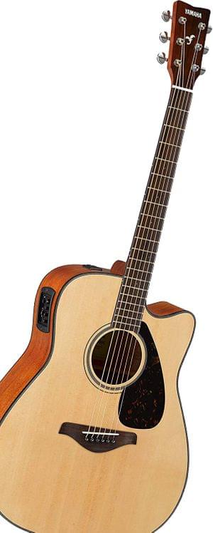 Yamaha FGX800C Solid Top Natural Electro Acoustic Guitar